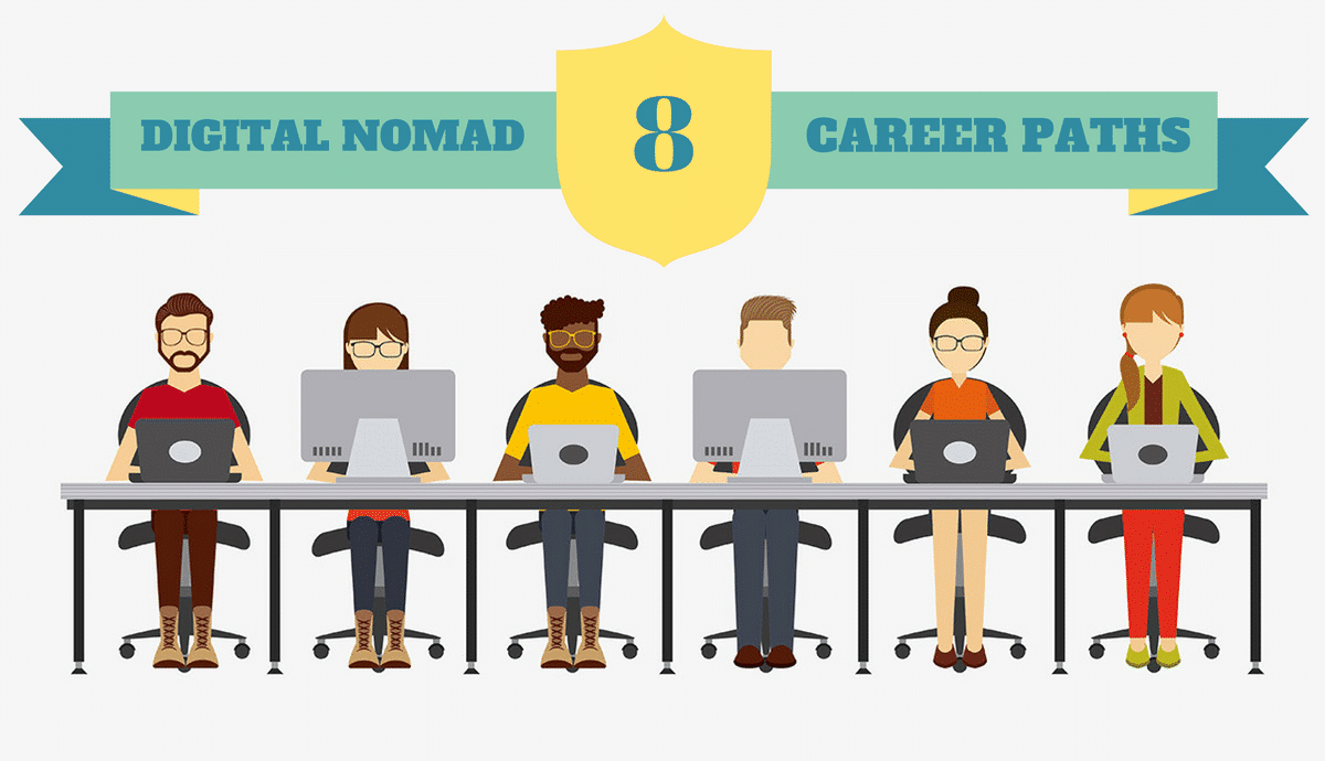 The 8 Most Common Digital Nomad Careers (with Examples of Each)